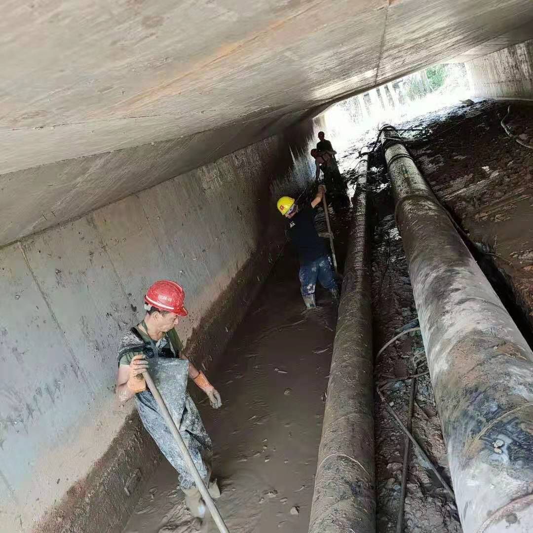 温宿工业管道清淤